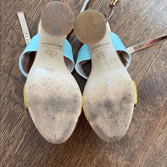 Heel sandal printed - Picture 5 of 6